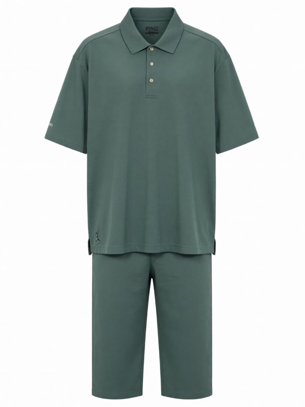 Ping Men's Polo Shirt XL Green Short Sleeve Golf Top Polyester